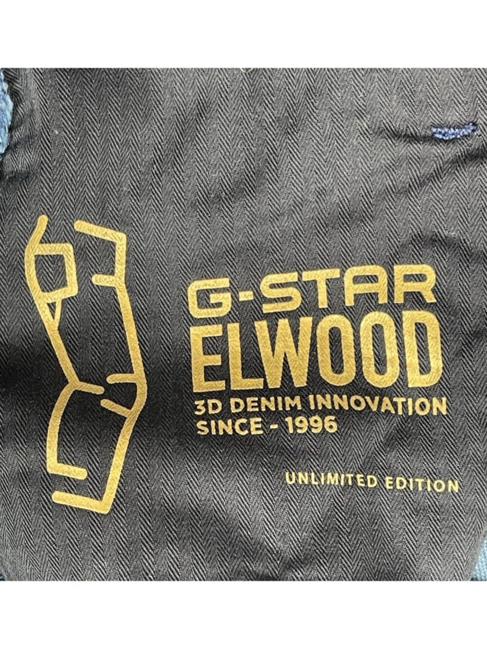 G-Star Raw 5620 Elwood 3D 96 Innovation Regular Blue Canvas Pants - Men 32 X 32 - Picture 5 of 16